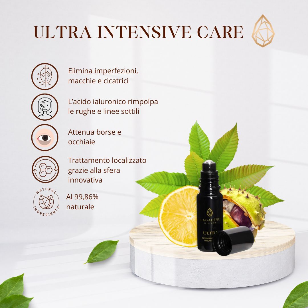 Trattamento anti age - Ultra Intensive Care + Intensive renewal Elixir + Bonus campioncini - Risparmi 50€