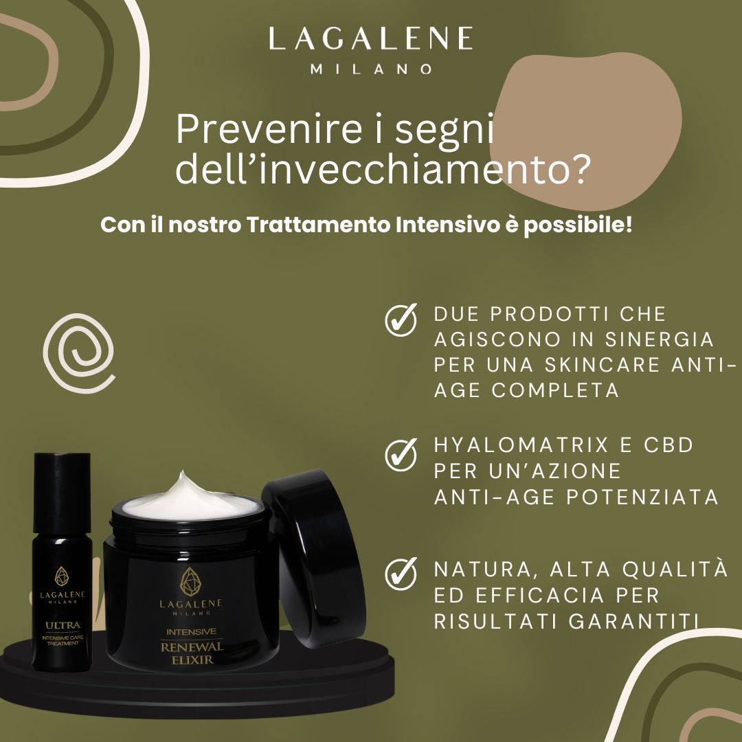 Trattamento anti age - Ultra Intensive Care + Intensive renewal Elixir + Bonus campioncini - Risparmi 50€